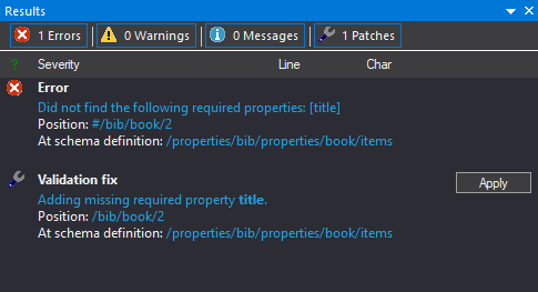 JSON editing in JSONBuddy